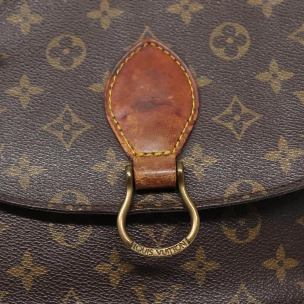 Authentic LOUIS VUITTON Monogram Saint Cloud GM Shoulder Bag M51242 LV - Picture 6 of 16